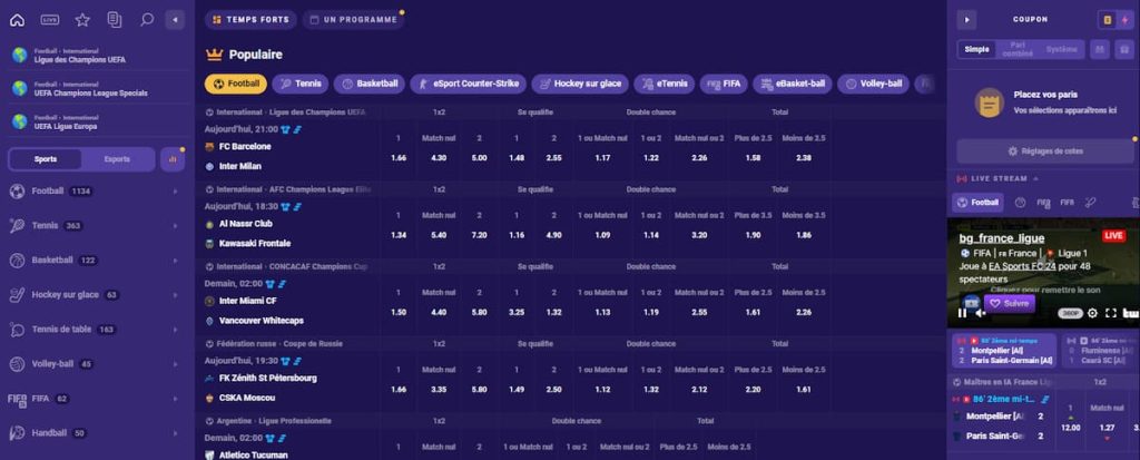Libet Casino paris sportifs